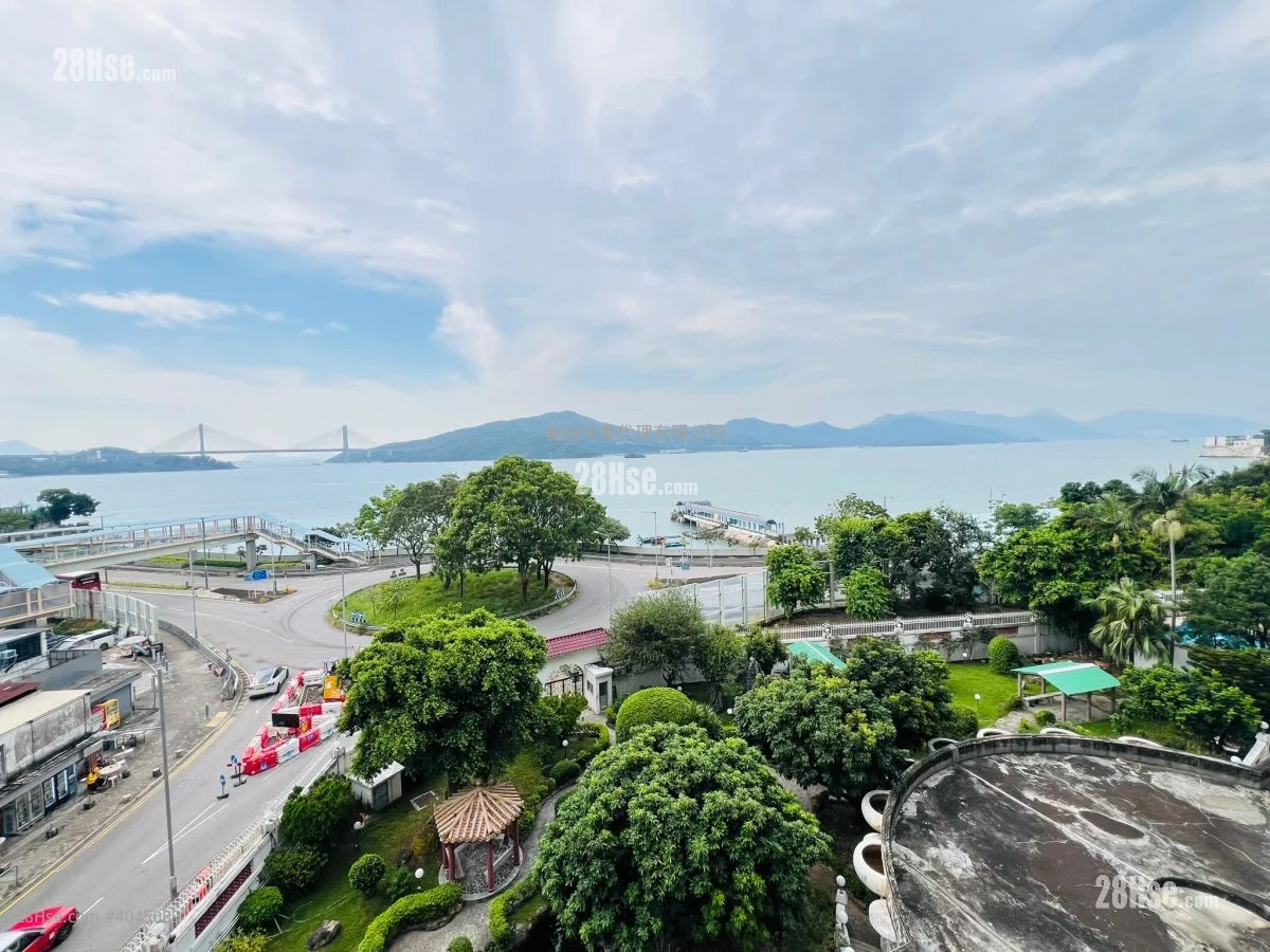 (晉誠地產筍盤推介) 《連2車位》 青馬汲水門橋海景!4房大露台!傳統豪宅! 3