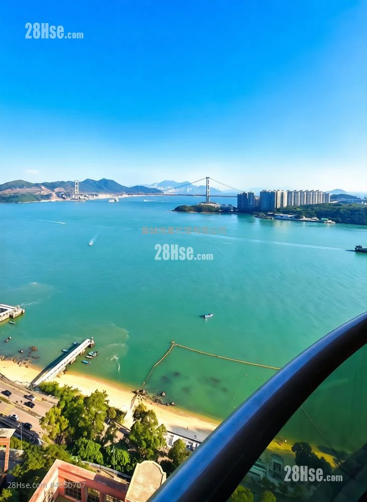 2期高層青馬橋海景!一梯四伙有露台有士多房!半山空氣好!